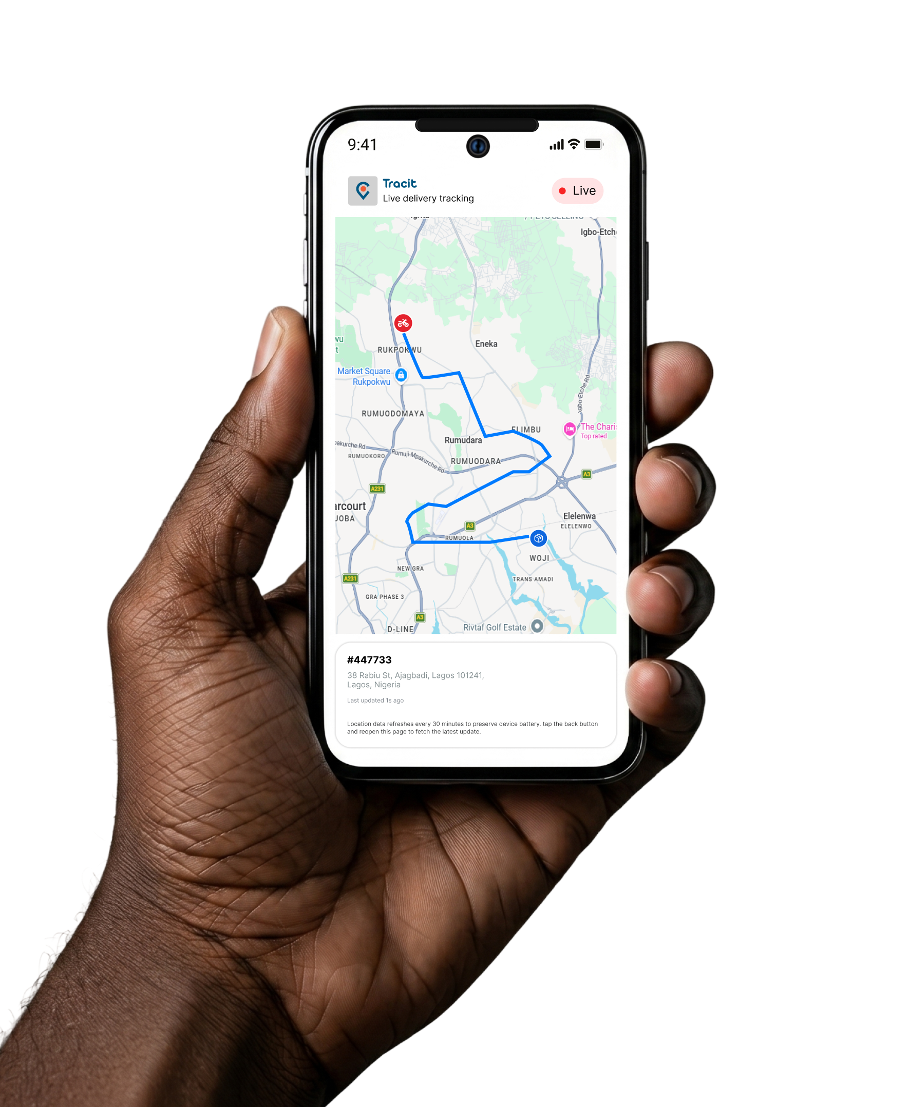 Tracit driver app